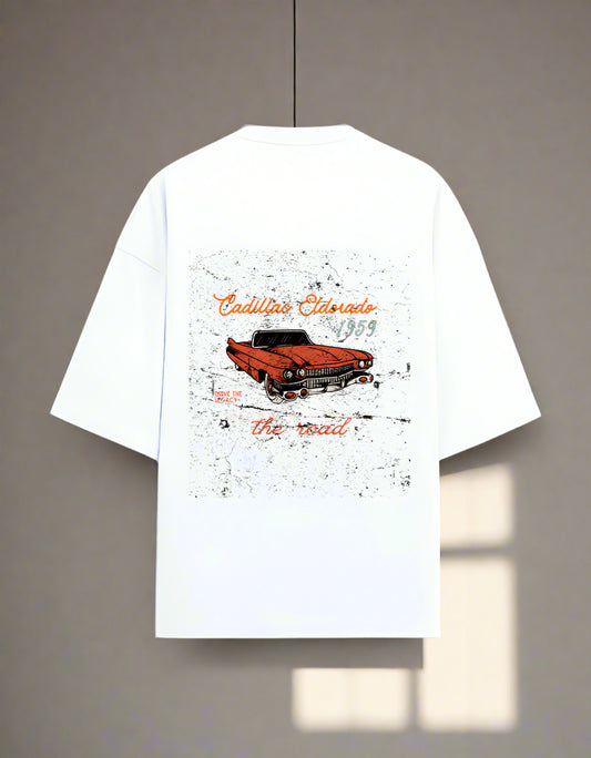Vintage Cadillac Eldorado 1959 Graphic Oversized T-shirt