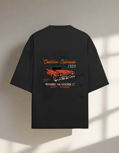 Vintage Cadillac Eldorado 1959 Graphic Oversized T-shirt