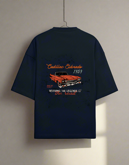Vintage Cadillac Eldorado 1959 Graphic Oversized T-shirt